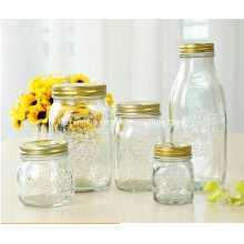 in Stock 150ml 300ml 500ml Food Storage Glass Mason Jar